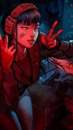 her from ruiner live wallpaper