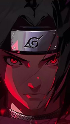 itachi with sharingan eyes live wallpaper