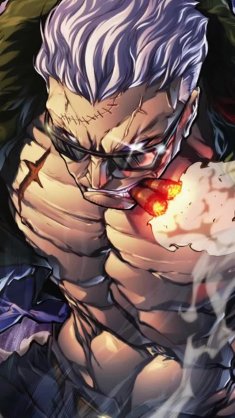 smoker in one piece live wallpaper