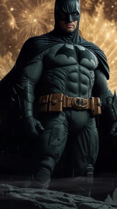 realistic batman live wallpaper