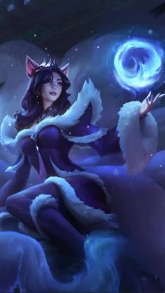 midnight ahri live wallpaper