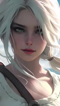 ciri (the witcher) live wallpaper