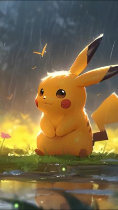 pikachu rainy day adventure live wallpaper