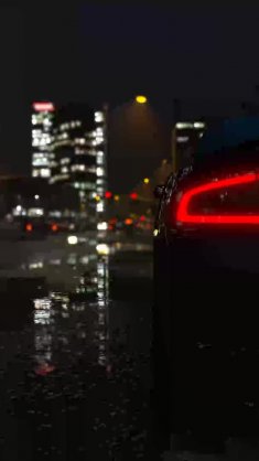 dodge charger under the rain live wallpaper