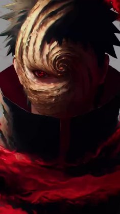 obito uchiha dark transformation live wallpaper