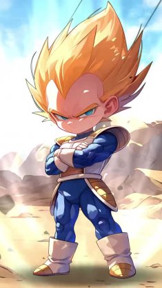 kid vegeta (dragon ball) live wallpaper