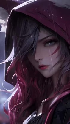 xayah (league of legends) live wallpaper