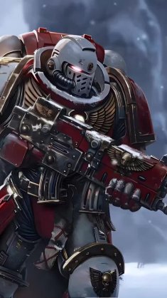 red wings (warhammer 40k) live wallpaper