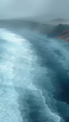black sand beach live wallpaper