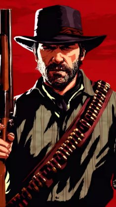 rdr 2: under crimson skies live wallpaper