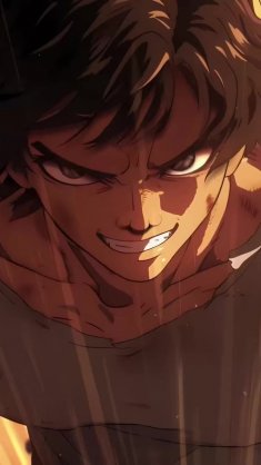 unstoppable baki hanma live wallpaper