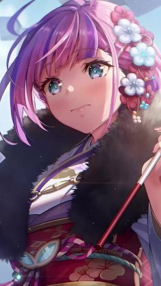 date akari (heaven burns red) live wallpaper