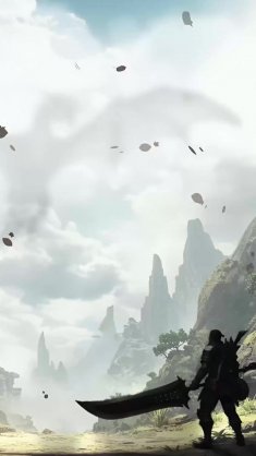 monster hunter awaits the skyborn live wallpaper