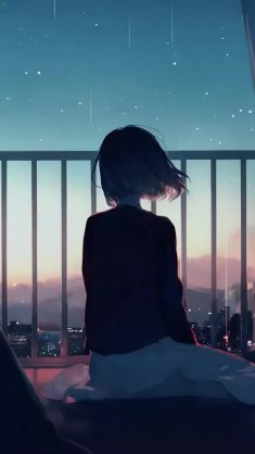 alone in evening stillness live wallpaper