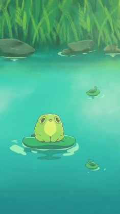 abi toads lilypad ride live wallpaper