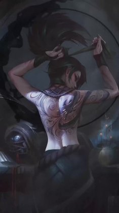 akali - assassin’s path live wallpaper