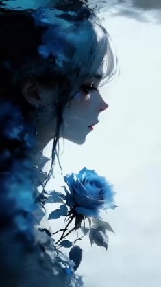 whispers in blue silence live wallpaper