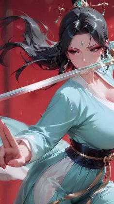 sword and silk in motion live wallpaper
