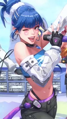 overwatch 2 x le sserafim live wallpaper