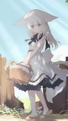 foxgirl’s summer morning live wallpaper