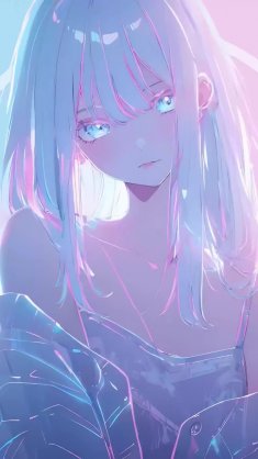 pastel bloom - anime girl live wallpaper