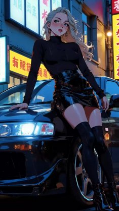 hyperdrive beauty - mitsubishi lancer evolution live wallpaper