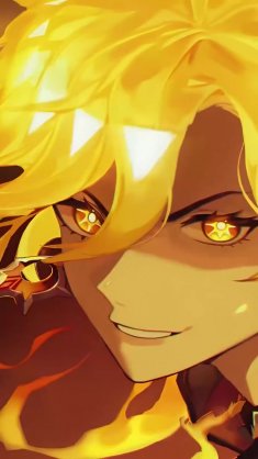 genshin mavuika grace live wallpaper
