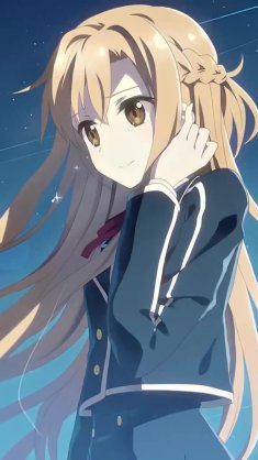 virtual elegance asuna live wallpaper