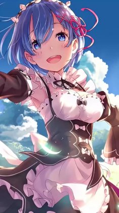 rem morning light - rezero live wallpaper