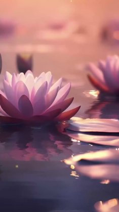 tranquil lotus lake live wallpaper