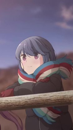 rin shima & nadeshiko kagamihara (yuru camp) live wallpaper