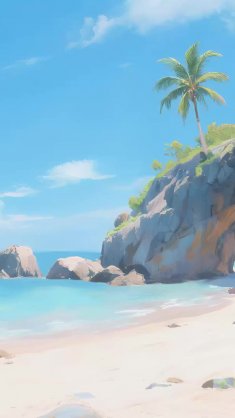 palm arch paradise live wallpaper