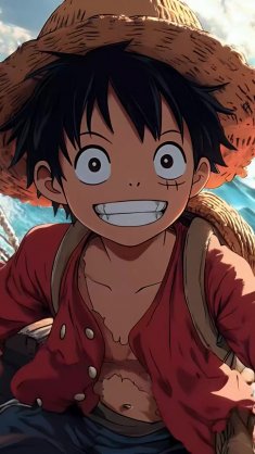 luffy on thousand sunny live wallpaper