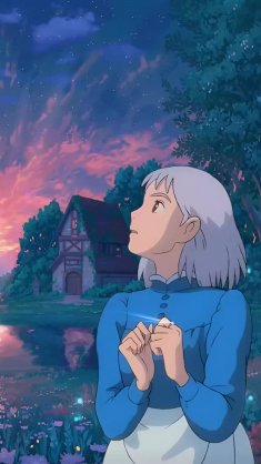 sophie  - howl's moving castle live wallpaper