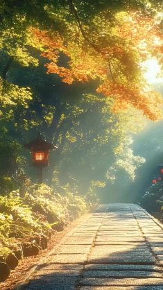 autumn garden live wallpaper