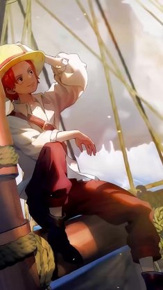 red-haired legend shanks live wallpaper