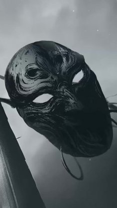 torn mask of fate live wallpaper