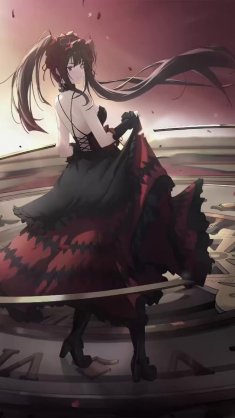 kurumi dancing through time live wallpaper