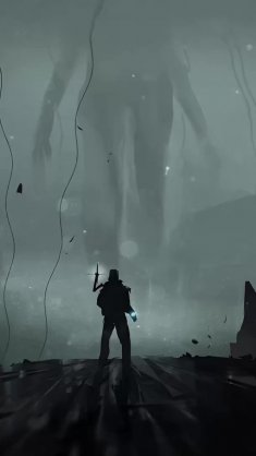 death stranding black rain live wallpaper