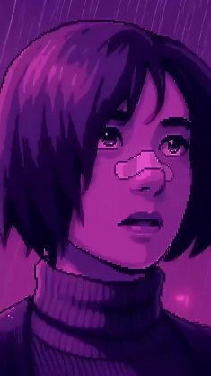 resident evil - ada wong (pixel art) live wallpaper