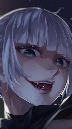 nazuna – eyes of the dark (call of the night) live wallpaper