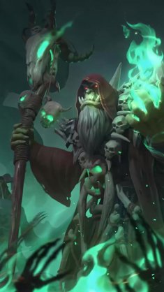 world of warcraft gul'dan live wallpaper