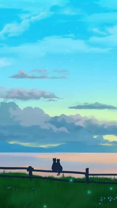 lost cats - end of daylight live wallpaper
