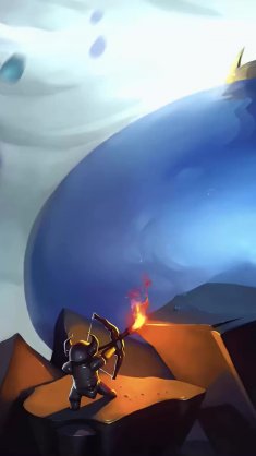 terraria: king slime live wallpaper
