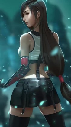 tifa lockhart - final fantasy vii remake live wallpaper