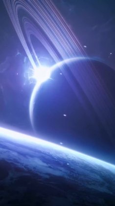 rings of saturn live wallpaper
