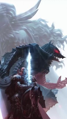 guts, skullknight & griffith live wallpaper