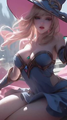 dark magician girl (yu-gi-oh!) live wallpaper