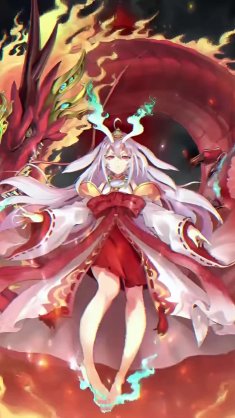 kurikara divincarnate yu-gi-oh! live wallpaper