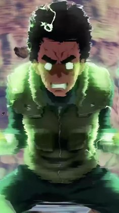 rock lee chakra energy live wallpaper